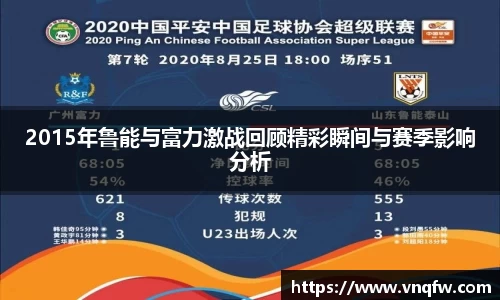 2015年鲁能与富力激战回顾精彩瞬间与赛季影响分析